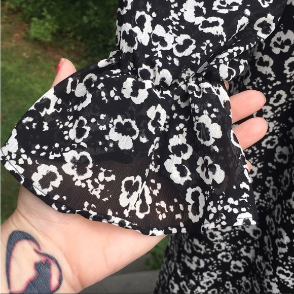 J Crew Mercantile pansy print dress with slip dress included size S - Picture 5 of 10